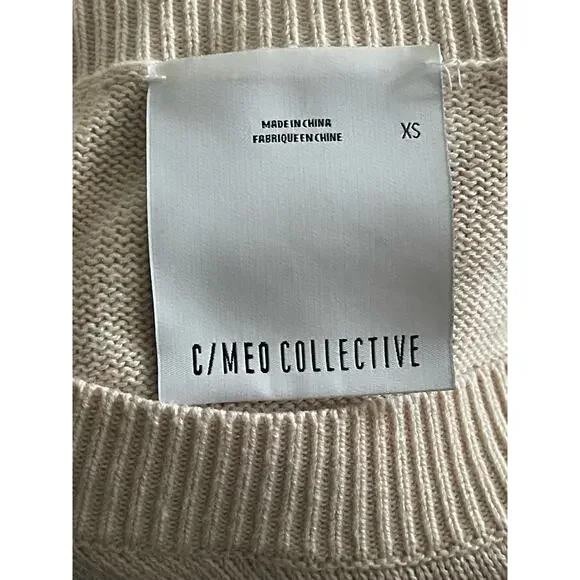 C/MEO Collective‎  What You Get Twist Front Sweater - Picture 6 of 7